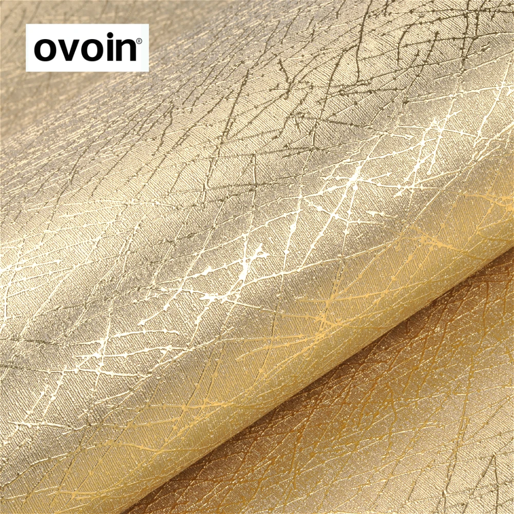 vinyl luxury metallic glitter gold texture wallpaper roll wall paper