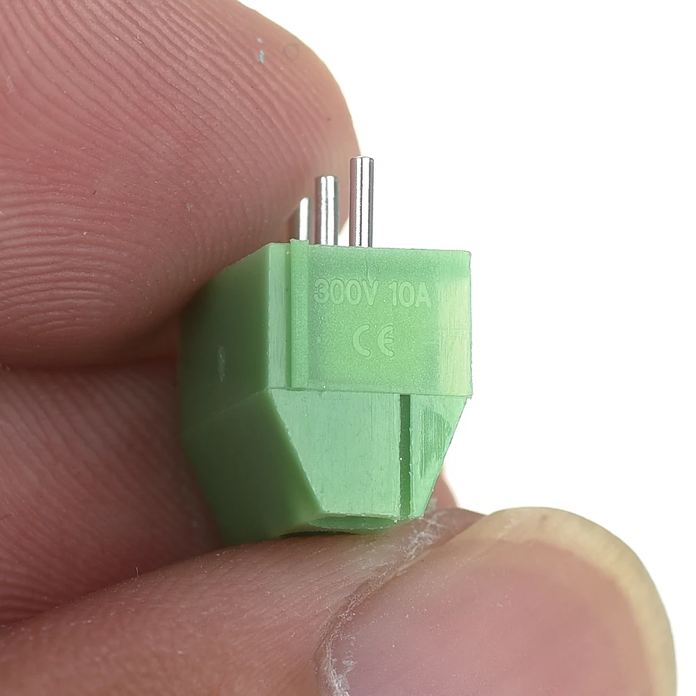 Прочный 20 шт. 2/3P 10A 300 В 3 96 мм винт типа PCB женский подключаемый клеммный блок
