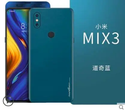 Чехол для xiaomi mi x 3, роскошный тонкий чехол из натуральной кожи с защитой от царапин и отпечатков пальцев, чехол для xiaomi mi x3 - Цвет: color as photo