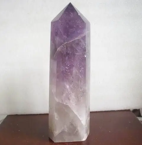 

xd j00553 NATURAL AMETHYST QUARTZ CRYSTAL POINT HEALING