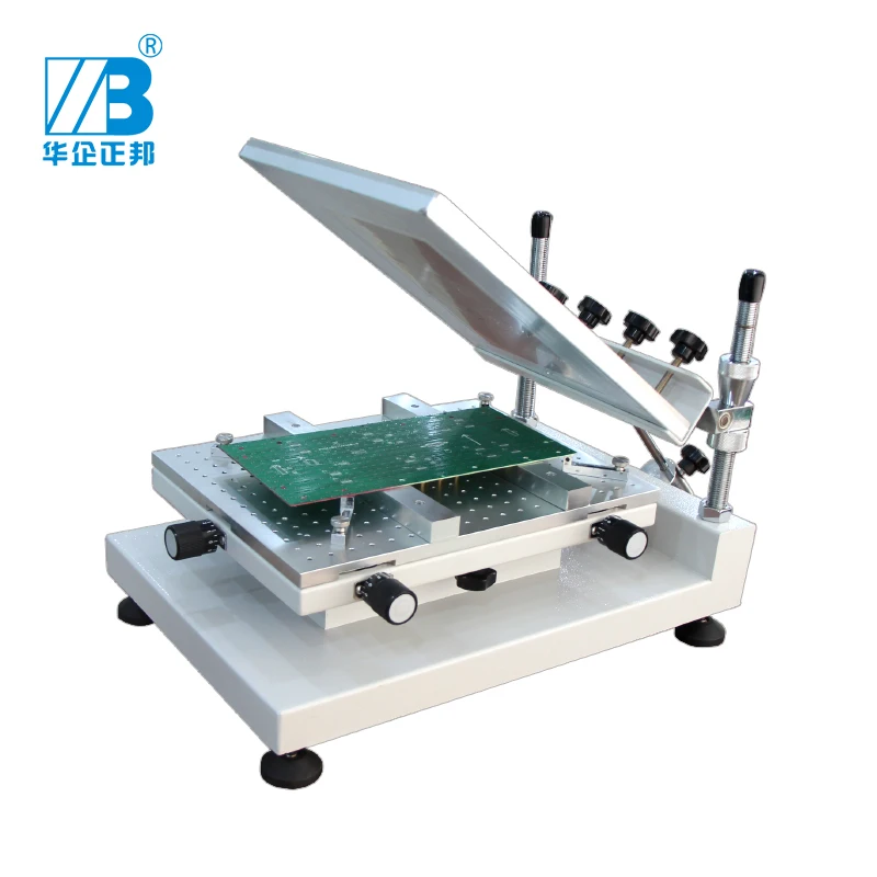 Новый ручной принтер паяльной пасты Трафаретный PCB SMT размера L трафаретная