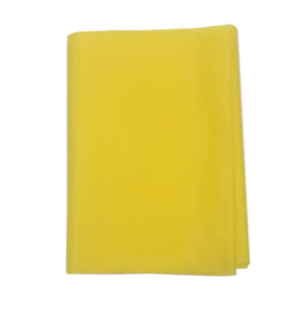 Эластичная эластичная лента для занятий йогой, пилатесом, длиной 1,2 м, для занятий фитнесом, для спины и ног, толщина 0,35 мм, эластичная лента - Цвет: Цвет: желтый