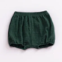 New Summer Kids Toddler Baby Beach Short Pants Cotton Linen Pants Casual Bottom PP Bloomer Nappy Cover