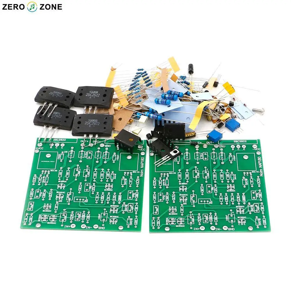 GZLOZONE HIFI DIY Clone NAIM NAP180 комплект усилителя мощности 75 Вт + (2 канальный усилителя)|amp