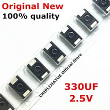 5-10-20 шт) Новинка 2R5TPE330M9 330 мкФ 2,5 V 330 SMD танталовые конденсаторы полимерные POSCAP Тип D ультратонкий 7343 D7343