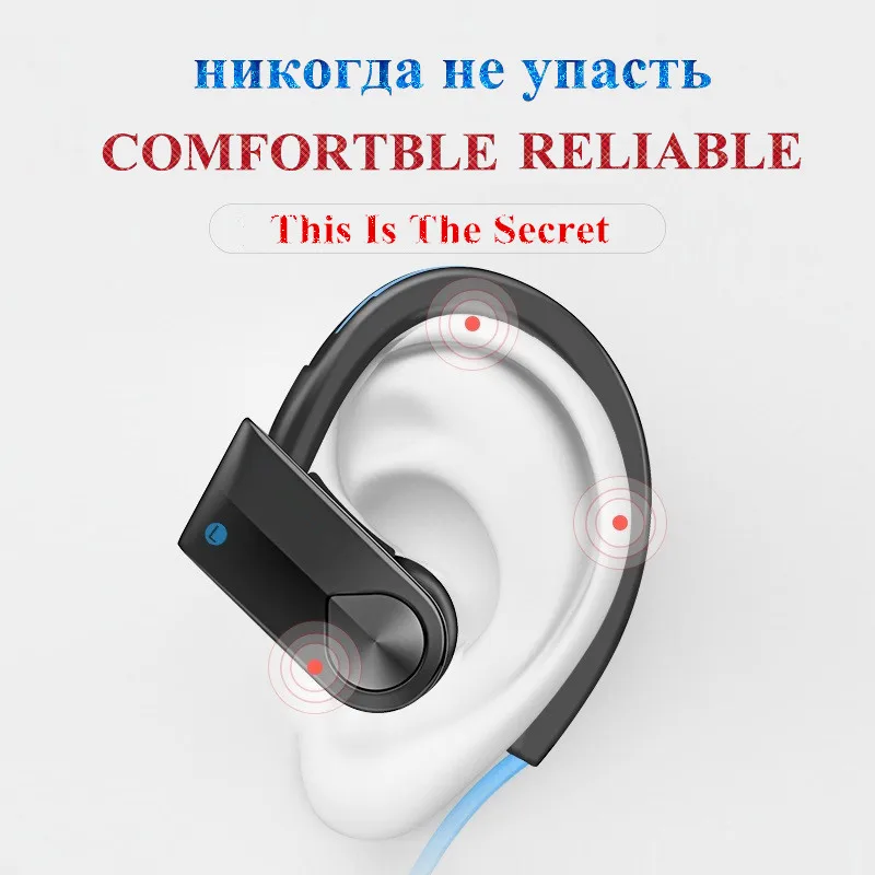 Спорт бег Bluetooth гарнитура наушники для Homtom HT7 акттвный отдых аэробики