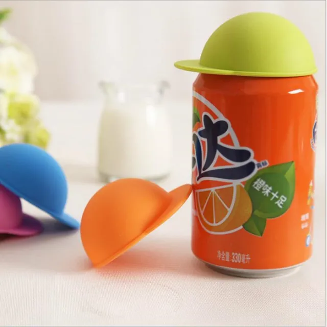 3Pcs/lot Can Topper Caps Fizz Keeper Soda Beer Jokari Beverage Bottle Lids Cover Reusable Protector Snap On Storage Kitchen Bar