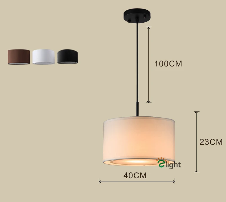 Современный минимализм светодиодная Люстра для гостиной неправильный блеск E27 ткань оттенков люстра освещение, лампа для установки в помещении светильники - Цвет абажура: 1 light dia40cm