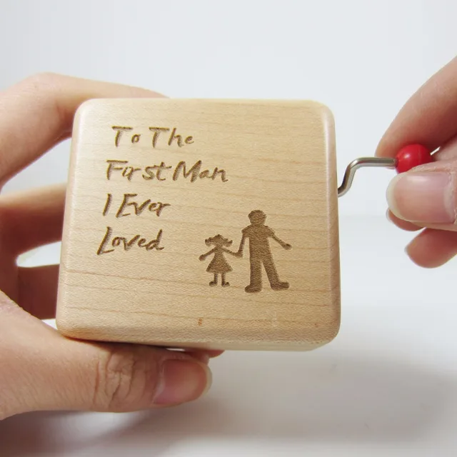 Handmade Smilelife Wood Wedding Music Box Father Of Bride Gift Handmade Smilelife Wood Wedding Music Box Father Of Bride Gift S Day