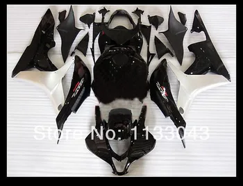 

100%Fit Injection silver black Fairing kits for HONDA CBR 600 RR 07 08 F5 2007 2008 CBR600RR 2007 2008 fairing parts #1ff5+tank