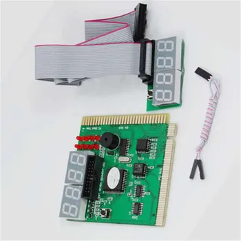 

9cm*8.2cm Computer Analysis PCI POST Card LCD Display Motherboard LED 4 Digit Diagnostic Test PC Analyzer For PC Laptop Desktop