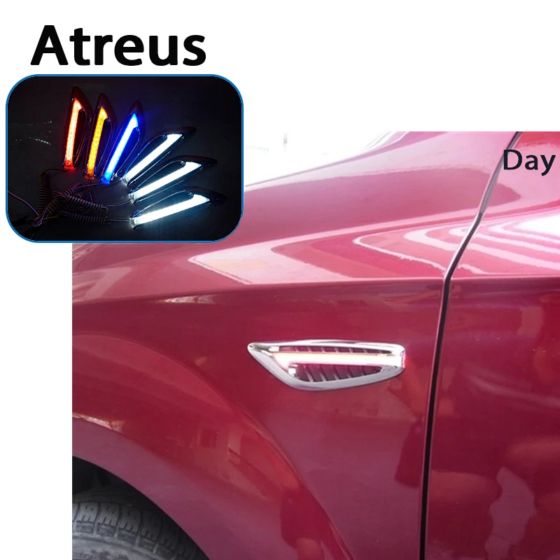

Atreus 2X Car styling Turning Signal Indicator Light Side Lamp For Nissan qashqai Citroen c4 c5 c3 Chevrolet cruze aveo Peugeot