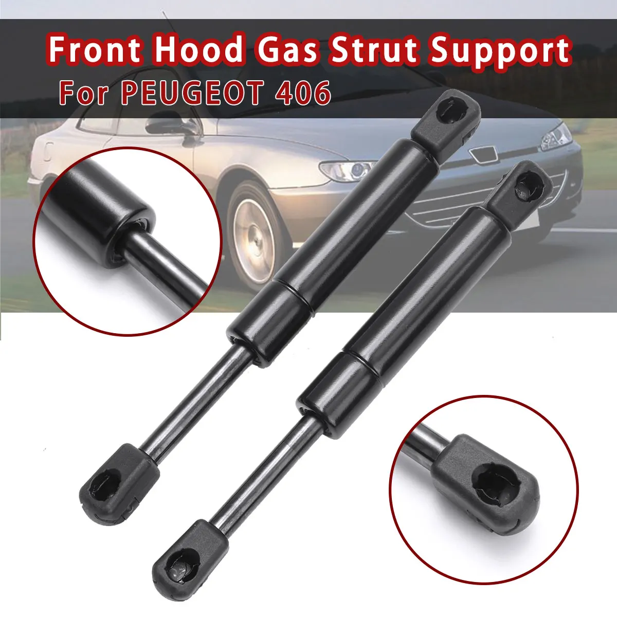 Gas Spring Struts Gas Shocks Lift Support Lid Stay Bonnet Hood for Mercedes ML320 ML350 ML430 1638800029