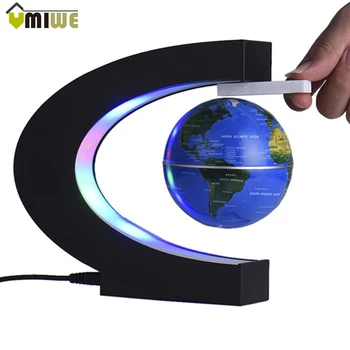 

EU US UK AU Plug LED World Map Floating Globe Tellurion Magnetic Levitation Light World Map For Child Baby Gift Home Decoration