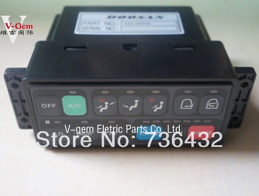 Fast Free shipping! Daewoo 220 5 air conditioning control panel