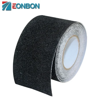 

Free Shipping 2inX10ft Black PVC Non Skid Adhesive Tape Waterproof Anti Slip Tape For Stair Step
