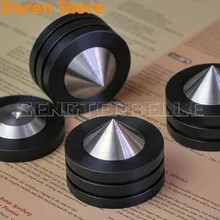 4 шт D49mm звукоизоляция ноги акустические шипы HIFI звуковые конусы крепления