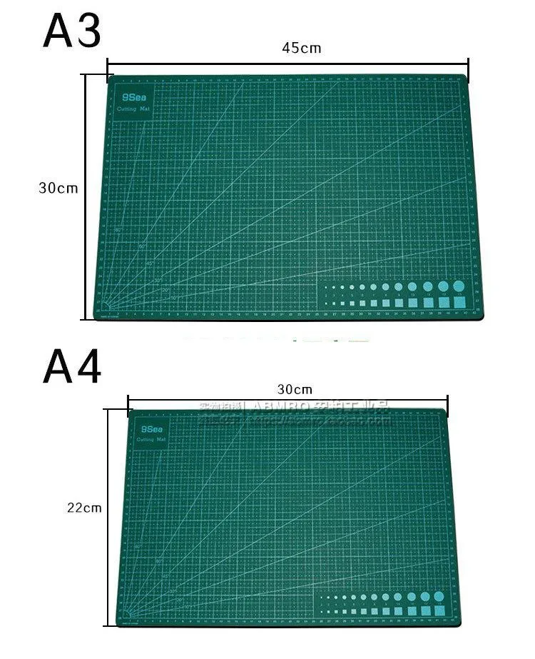 1 шт./лот Прочный Двусторонняя A4 30 см x 22 см Резка Pad и Коврики для DIY инструмента и канцтоваров и канцелярские