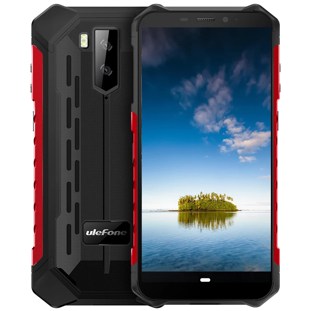 Новый смартфон IP68 Ulefone Armor X3 3g 5 дюймов Android 9 0 MT6580 четырехъядерный процессор 2 Гб