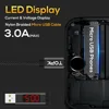 TOPK 1 м (3,28 фута) Кабель Micro USB для зарядки и передачи данных, светодиодный цифровой дисплей напряжения и тока, usb-кабель в нейлоновой оплетке дл... ► Фото 2/6