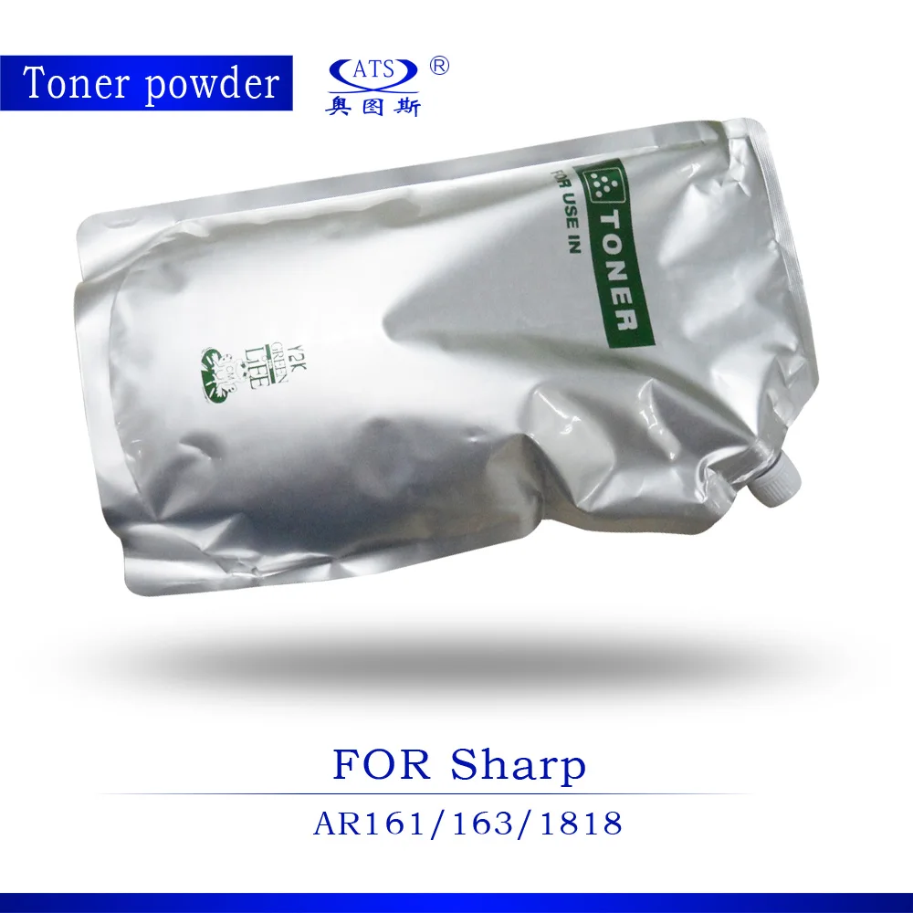 

1PCS 1KG Toner Photocopy machine For Sharp AR 161 163 1818 copier parts AR161 Toner Powder