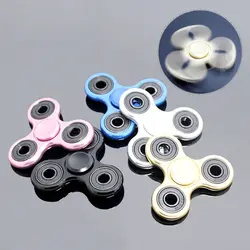 Новый Tri-Spinner непоседы игрушка сплава EDC руки Спиннеры для аутизм СДВГ для детей и взрослых Смешные Анти Стресс образования Игрушечные