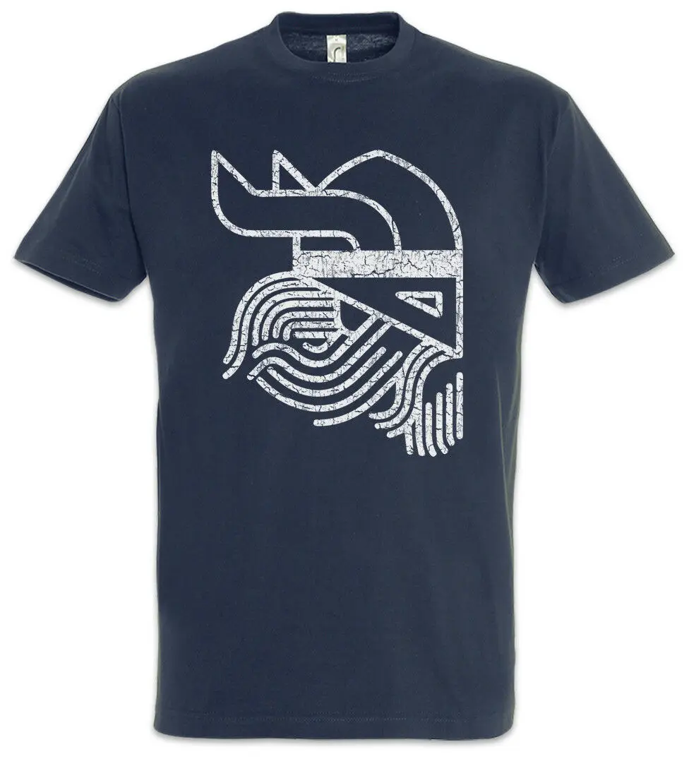Футболка Viking Head Symbol Vikings Odin Hugin and Munin Valhall Thor Valhalla удобная футболка Повседневная с