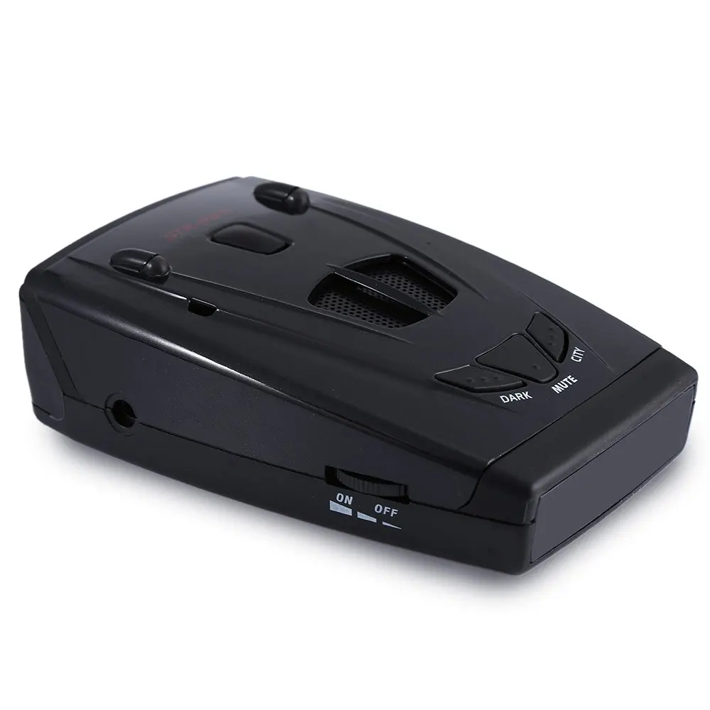 Auto Radar Detector for Car Trucker STR Speed Voice Alert Warning 16 Band Auto 360 Degrees with English Russian Voice Warning