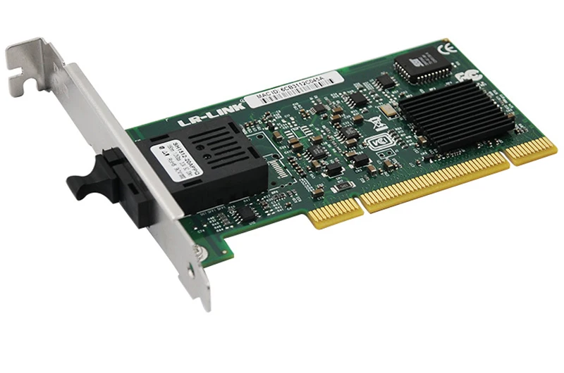 LR-LINK 7210PF-BD PCI gigabit Ethernet BiDi сетевая карта 1000 МБ волоконно-оптический серверный адаптер настольный для ПК Intel 82545 Nic