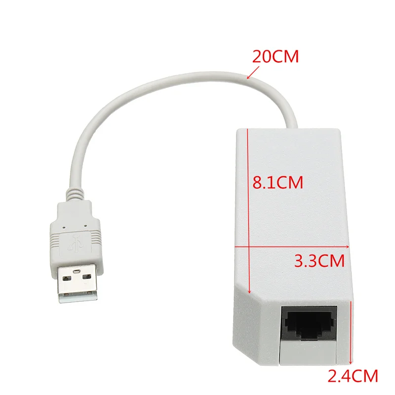 USB Интернет Ethernet LAN Сетевой разъем кабель подключи и играй для переключателя kingd NS для wii/U LAN сетевой адаптер высокая скорость