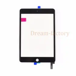 10 шт. DHL для iPad Mini 4 (A1538 A1550) сенсорный экран с цифрователем сенсорного ввода не домашняя кнопка