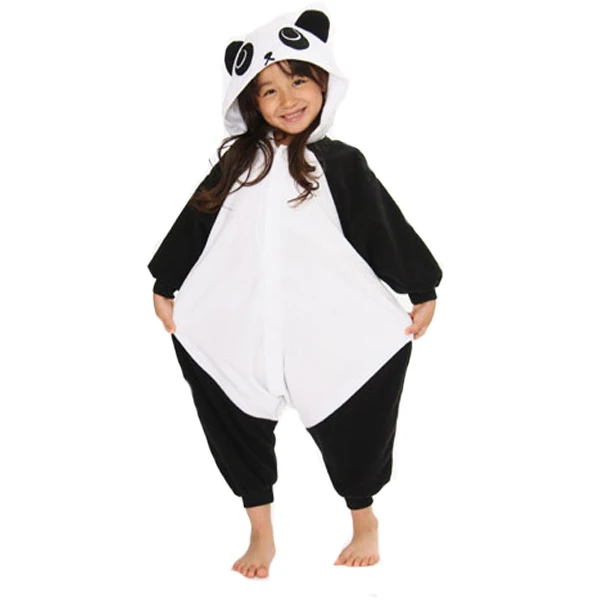 New Panda Kids Animal Pajamas Pyjamas Halloween Costume Unisexcostumes bleachcostume