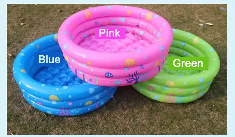 150 см надувной круглый плавательный бассейн, Детская ванна, наружные шары, игровой бассейн для детей, синий, розовый, зеленый