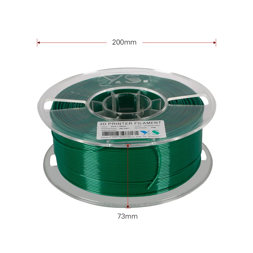 YouSu PLA/PETG Филамент 1,75 мм высокая прочность мерная точность без засорения нитей печатная консmables для 3D принтеров
