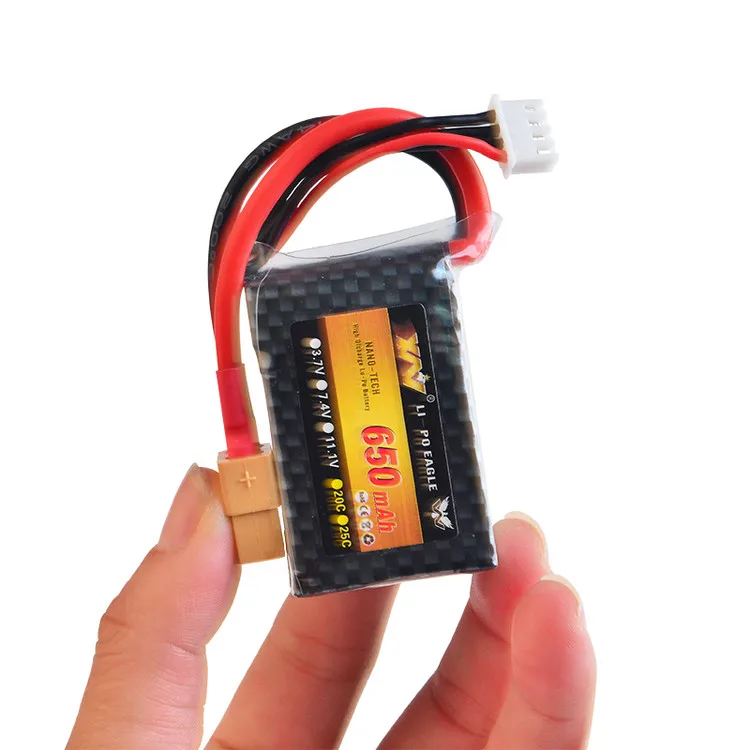 1 шт. Rc Lipo батарея 11,1 v 650MAH 25c 3S для Nine Eagle 250 мини-вертолет с фиксированным крылом RC автомобиль Лодка Квадрокоптер