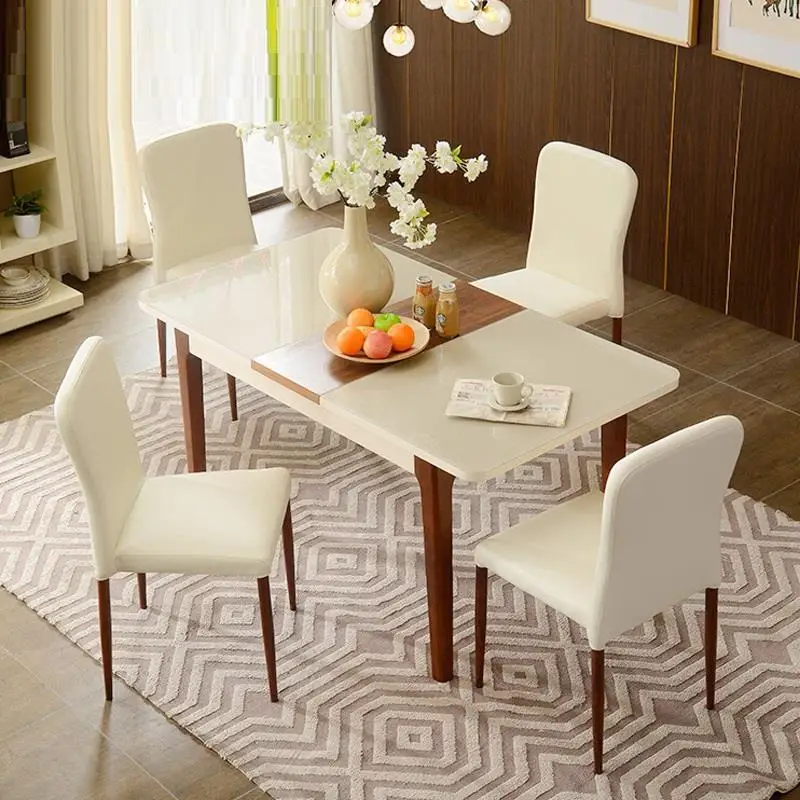 غرفة Tisch Comedores Mueble مجموعة ألعاب المطبخ Esstisch Meja Makan Tavolo دا Pranzo الرجعية الخشب تابلو مكتب مكتب ميسا طاولة طعام