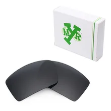 Mryok POLARIZED Replacement Lenses for Oakley Eyepatch 1 2 Sunglasses Stealth Black