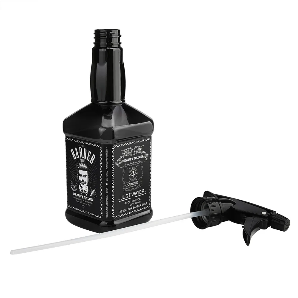 Black Barber Bottle Sprayer | BARBER JUNGLE