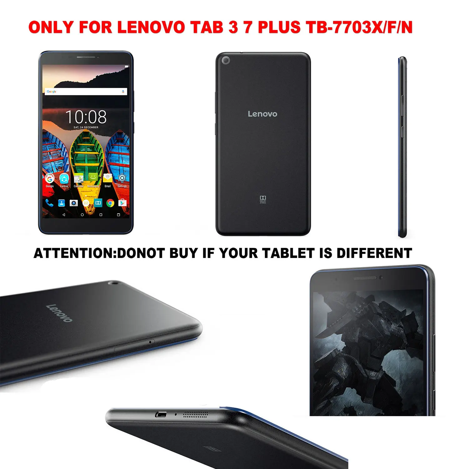 Подпрыгивающий чехол для lenovo Tab 3 7 Plus, Силиконовый прочный Чехол TAB3 7,0 Plus, TB-7703X/F/N, 7,0 дюймов, бампер для планшета, чехол