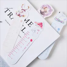 30 шт./кор. kawaii креативные милые закладки с животными канцелярские закладки книжный держатель сообщения школьные принадлежности papelaria