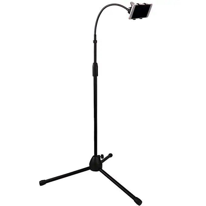 

Retractable Adjustable Cell Phone Tripod Stand Holder, Tablet PC Holder Mount,360 Degree Rotatable Telescopic Tripod