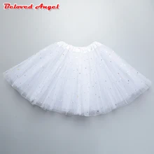 Свитер для маленьких девочек; детская теплая одежда; Детские отложным воротником и газовая юбка-пачка; Одежда для танцев, балетная юбка, Нижняя юбка, платье принцессы для девочек вечерние балетки Танцы Юбки Pettiskirt От 2 до 8 лет