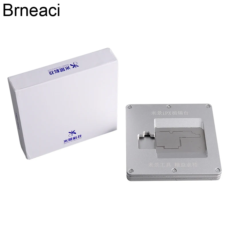 

for iPhone X Planting Tin Platform Motherboard Fasten Durable Metal Material Positioning Fixture Mainboard Chip Clamp Solder