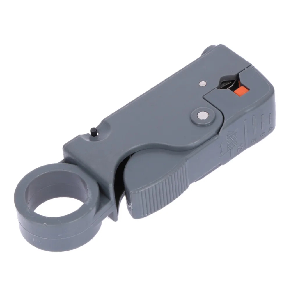 

Multifunction Rotary Coaxial Cable RG58 Stripper Cutter Tool for RG-58/59/62/6/6QS/3C/4C/5C Network Tool