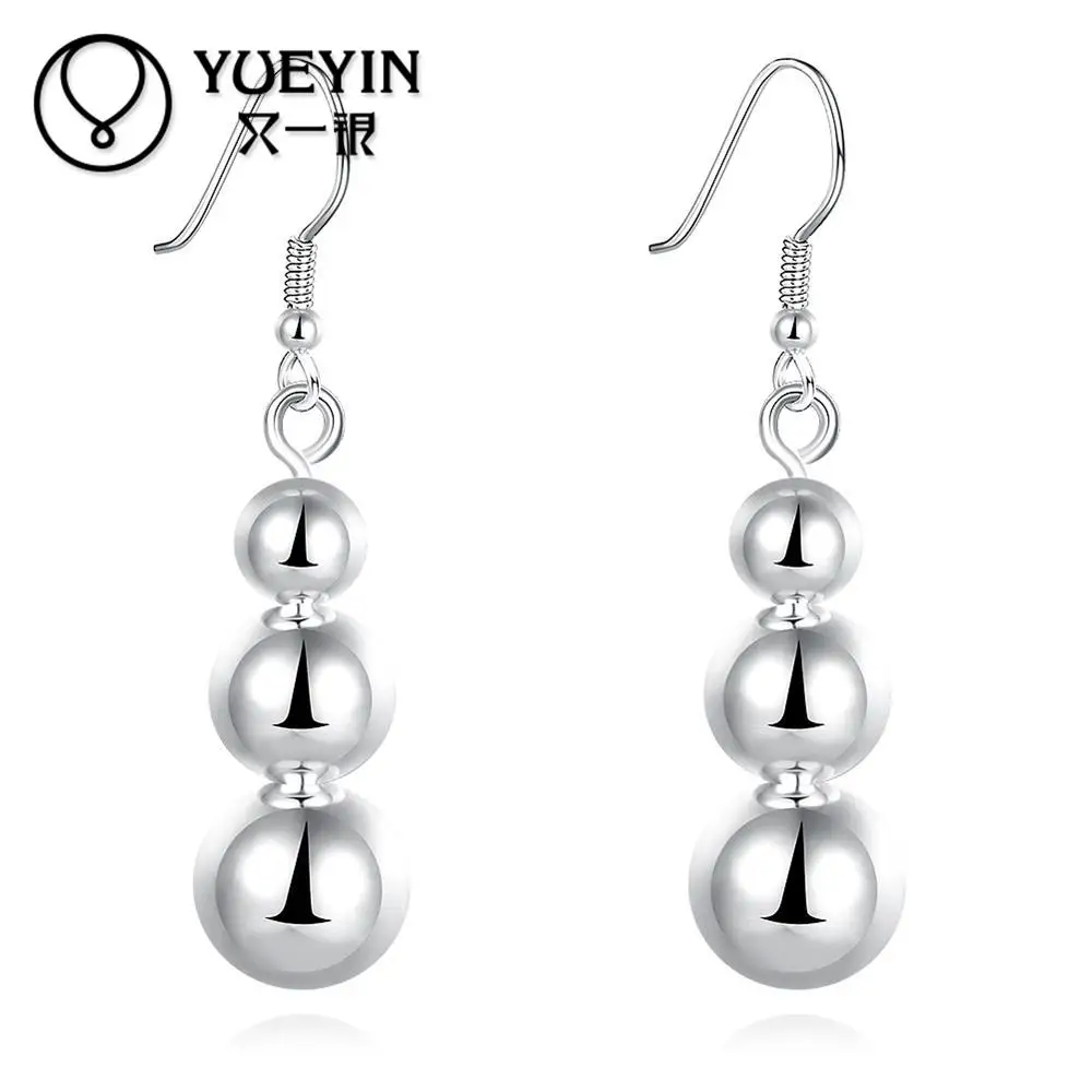 silver dangle earrings simple