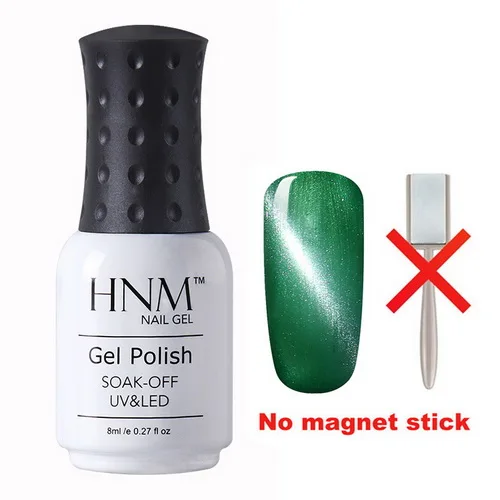 HNM 8 мл Лак для ногтей "Кошачьи Глаза" Nagellak Soak Off UV Nail Art Полуперманентная краска для тиснения гель лак Гибридный лак Lucky лак чернила - Цвет: 6556