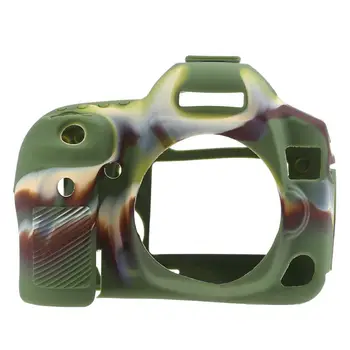 

Camouflage Silicone Action Camera Skin Case Camera Body Cover Protector Shell Cases High Quality for Canon 5D Mark IV