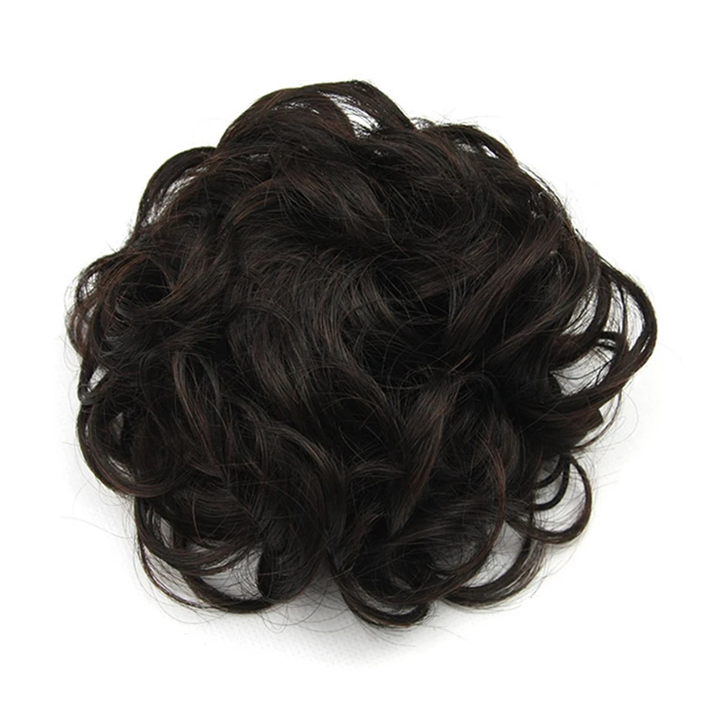 Soowee 4 цвета синтетический Высокая Температура Волокно вьющиеся волосы Chignon