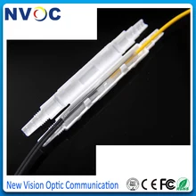 100 шт. защита от падения кабеля коробка для защиты оптического волокна маленькая круглая трубка термоусадочная трубка для защиты волоконного сращивания лоток