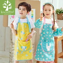 От 0 до 11 лет Детская водонепроницаемая одежда для кормления Baberos Impermeables детские слюнявчики Ohbabyka для маленьких девочек/мальчиков, одежда с рисунком